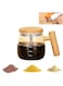 CENXI New Self Stirring Mug, 400ML USB Charging High Speed Mixing Cup, High Borosilicate Glass Mixing Coffee Mug, Glass Automatic Stirring Cup for Coffee/Milk/Home/Office/Travel