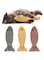 3 Pack Catnip Toy, Fish Cat Toy, Cat Chew Toy Bite Resistant Catnip Toys for Cats, Catnip Cat Toys, Cat Teething Chew Toy (A-3 PCS)
