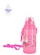 Water Bottle Pink/Black/Yellow 350ml