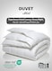 Casual Bedding Comforter Duvet Insert White Luxury Microfiber All Seasonal Quilted Comforter/Duvet with Corner Tabs Lightweight Breathable Machine Washable Bedding Essentials (160x220cm)