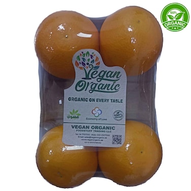 Organic Oranges 500g