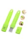 Spring Onion Slicer, Green Onion Knife with Lid and 7 Stainless Steel Blades, Stainless Steel Vegetable Onion Scallion Slicer, for Green Onion Cucumber Kiwi Potato, Multi-Functional Kitchen Gadgets