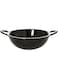 Servewell Lamart Servewell Horeca Dotted Kadai, Silver, H 15.6 X W 17.0 X D 6.6 Cm, 9Inch, Melamine