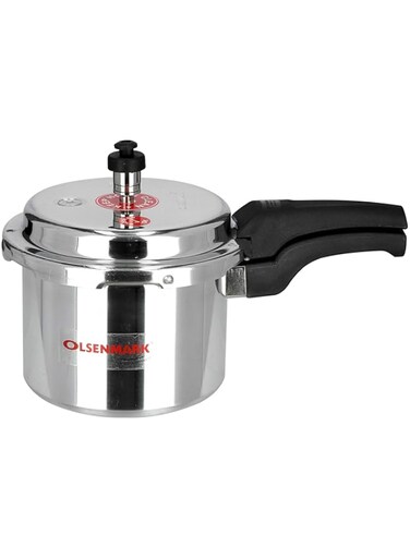 Olsenmark Aluminium Pressure Cooker, 5 Liter Capacity