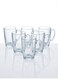 New Morning 6 piece Tea &amp; Coffee Mug Set 9 cl, Tempered Glass, Dishwasher safe, Micowave safe