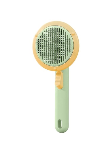 Khazna Cat Brush for Grooming, Puppy Grooming Remover Haired Brush for Loss Hair, One Click Cleaning, Waterproof, Safety Comb Needle