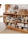 HOME GOODS Expandable Kitchen Racks, Stackable Cabinet Racks, Layered Storage Racks, Storage Space Saver, Sink Countertops, For Plates, Countertops, Cabinets, Inner Partitions, Layered Racks, Seasoning Racks, White