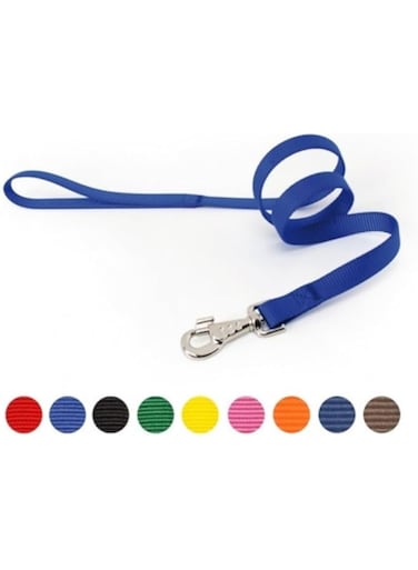 Camon Nylon Leash for Pets,15mm x 1000mm, Durable and Tangle Free Pet Walking Leash for Dogs, Strong Leash for dogs, Medium Length Lape for Dogs,Nylon Leash For Pets