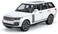 Land Rover Official Licensed 1:18 Range Rover Diecast 50th Anniversary Model Car &ndash; Alloy Metal SUV Collectible Toy with Opening Doors, Sound &amp; Light for Kids &amp; Adults &ndash; (White)