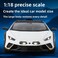 Lamborghini Official Licensed Hurac&aacute;n Sterrato 1:18 Diecast Model Car - Openable Doors, LED Lights, Engine Sound, Suspension - Premium Off-Road Supercar Collectible for Adults &amp; Kids &ndash; (White)