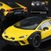Lamborghini Official Licensed Hurac&aacute;n Sterrato 1:24 Diecast Model Car - Openable Doors, LED Lights, Engine Sound, Suspension - Premium Off-Road Supercar Collectible for Adults &amp; Kids &ndash; (Yellow)