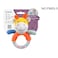 Funmuch Baby Giraffe Rattle Toy &ndash; Soft Plush Hand Bell Ring with Gentle Sound, Sensory Development Toy for Newborns &amp; Infants, Washable Polyester, 0 Months+