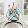 Yaya Duck Babylove 2-in-1 Baby Rocking Chair &amp; Trampoline &ndash; Multifunctional Infant Bouncer with Music &amp; Vibration, Adjustable Recline, 360&deg; Swivel Seat &amp; Removable Toy Bar &ndash; Ages 0m+