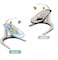 Yaya Duck Babylove 2-in-1 Baby Rocking Chair &amp; Trampoline &ndash; Multifunctional Infant Bouncer with Music &amp; Vibration, Adjustable Recline, 360&deg; Swivel Seat &amp; Removable Toy Bar &ndash; Ages 0m+