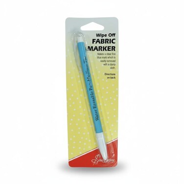 Sew Easy Water Erasable Fabric Marker &ndash; Medium Tip Pen for Quilting, Sewing &amp; Embroidery