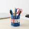 MOTARRO Colorful Round Metal Desk Pen Holder MI002-1C &ndash; Durable Multi-Purpose Pencil, Pen &amp; Marker Organizer for Office, School &amp; Home