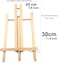 MOTARRO 30cm Small Tabletop A-Frame Easel MP064, Beechwood Tripod Display Stand for Painting, Classroom &amp; Art Parties