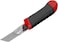 MTX Retractable Blade Knife, 25mm, Reinforced Metal Rail, Rubber-Coated Metal Handle