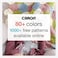 Caron Simply Soft Solids Yarn Medium Gauge 100% Acrylic - 6 oz - Country Blue - Machine Wash &amp; Dry