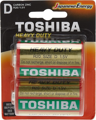 TOSHIBA Heavy Duty D - 2 Battery Pack