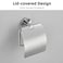 ALARQAM Stainless Steel Tissue Paper Holder - Wall Mounted Bathroom Toilet Roll Holder, Anti-Rust &amp; Durable, Modern Design for Home, Office, and Hotel Use