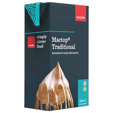 Macphie Mactop Whipped Cream Alternative, 1L