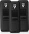 V7 USB 2.0 Flash Drive 4GB (3 Pack) - Black (International Version)
