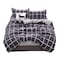 4-Pieces Simple Trend Style Bedding Set Polyester Multicolour 180x220cm