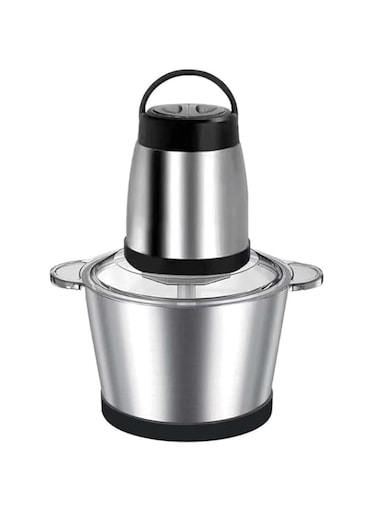 Electric Food Chopper and Meat Grinder, 2L Capacity, 500W, Stainless Steel