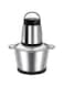 Electric Food Chopper and Meat Grinder, 2L Capacity, 500W, Stainless Steel