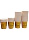 Saqopack- 6.5 OZ DISPOSABLE PAPER CUP FOR HOT TEA,COFFEE, KARAK CUPS, FOR HOME OR OFFICE USE - 50 CUPS