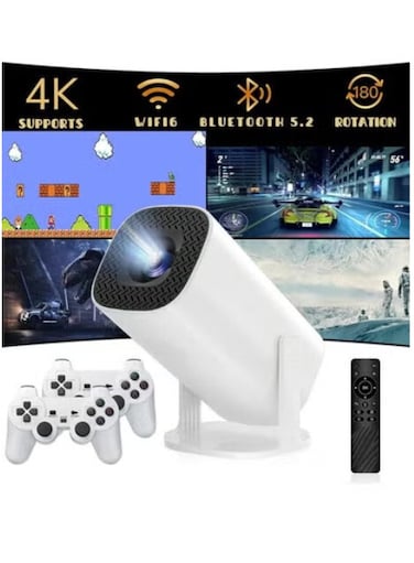 Projector P30 Max Ultra HD Android Projector + Game