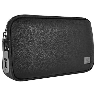 Master Genuine Leather Fingerprint Lock Pouch