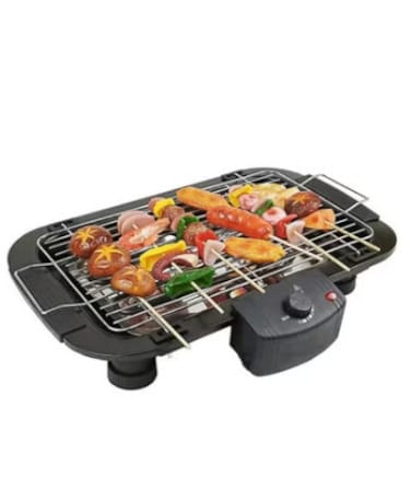 Barbeque Grill Set for Home Electric Tandoor Griller Barbecue Maker Machine for Chicken Bbq Grill Set for Home with Adjustable Grilling Net Height