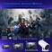 Projector, Smart Projector Portable Projector 4K/200 Projector With Wifi And Bluetooth Auto Keystone Correction Flip Android Round Design Movie Projector