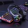 Gaming Headset Headphones with Noise Canceling Mic RGB LED Light