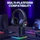 Gaming Headset Headphones with Noise Canceling Mic RGB LED Light