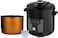 Pressure Cooker, Electric Pressure Cooker 8L Smart Steam Pot 16-in-1 Multifunctional Programmable Multicooker, Steamer, Rice Cooker, Slow Cooker, Saute Pot, Soup, Yogurt, Cake, Black