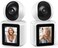 Video Pet Dog Camera Indoor Two Way Wireless Security Camera Monitor 1080P With Phone App And Motion Detection Baby Elderly Nanny Audio Calling Device Pan Tilt