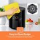Air Fryer 4.0 L Pot, Non-Stick Coating, with Vortex Frying Technology/Multiple Function, 1-60 Min Timer, Temperature 80-200 Degree Celsius, Black