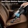 Mini Handheld Vacuum Cleaner &ndash; Cordless, Rechargeable High Suction Power for Car, Home&nbsp;&amp;&nbsp;Office&nbsp;Use