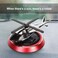 Helicopter Solar Car Air Freshener Rotating Dashboard Perfume Diffuser Fragrance Refill, Solar Powered Design for Car Interior Decoration