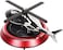 Helicopter Solar Car Air Freshener Rotating Dashboard Perfume Diffuser Fragrance Refill, Solar Powered Design for Car Interior Decoration
