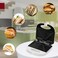 Electric Sandwich Maker Non-Stick Coating with Indicator Lights, Quick Heating Press for Toasted Sandwiches &amp; Breakfast&nbsp;Snacks