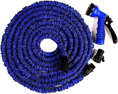 Garden Hose Pipe Expandable Water Hose with 3 Spray Functions, Leak-Proof Design &amp; Flexible Nozzle for Lawn, Car Wash &amp; Outdoor&nbsp;Cleaning