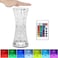 Elegant Crystal Table Lamp Night Light, Soft Ambient Lighting, Decorative LED Bedroom &amp; Living Room&nbsp;Accent&nbsp;Light