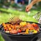 Portable Outdoor BBQ with Adjustable Air Vents &amp; Cooking Grid, Durable Design for Camping&nbsp;&amp;&nbsp;Backyard