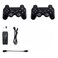 2.4G Wireless Game Controller, Ergonomic Gamepad with Dual Vibration, USB Receiver, Compatible with PC, Android TV &amp; Console