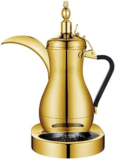 Arabic Coffee Maker 1000W 360&deg; Rotation, Touch Control, Stainless Steel Electric&nbsp;Dallah