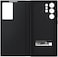 Case for Samsung S22 Ultra Clear View Case Slim Flip Cover with Antimicrobial Coating, Transparent Front, Shockproof Protection &amp; Smart Display Window